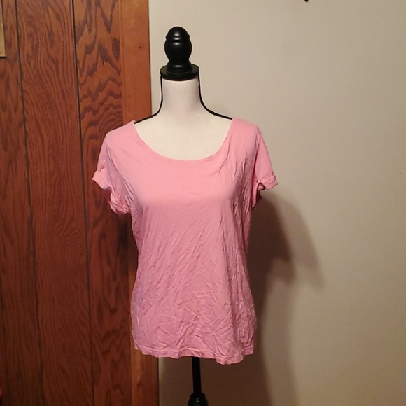 PINK Victoria's Secret Tops - Victoria's Secret Pink Open Back T-shirt Size XS